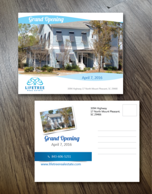 Design de Carte Postale par alex989 pour LifeTree Real Estate | Design : #10225921