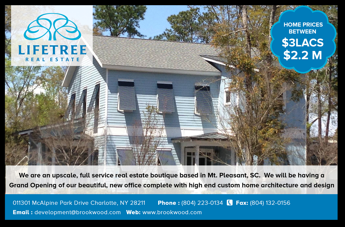 Postcard Design by Best Design Hub for LifeTree Real Estate | Design #10224387