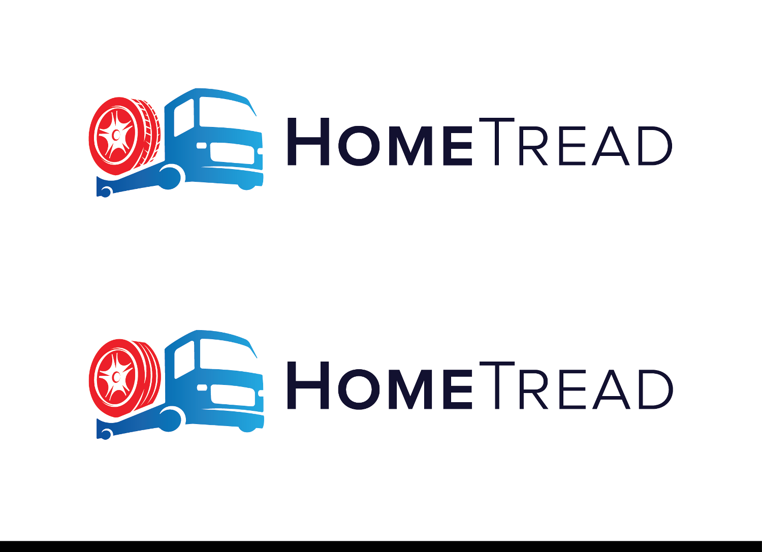 Logo Design by Knockout for HomeTread, LLC | Design #10353382