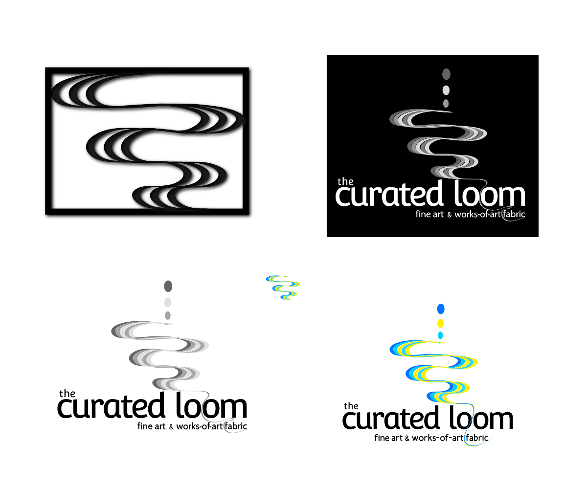 Logo Design by shetur for the Curated Loom | Design #2294589