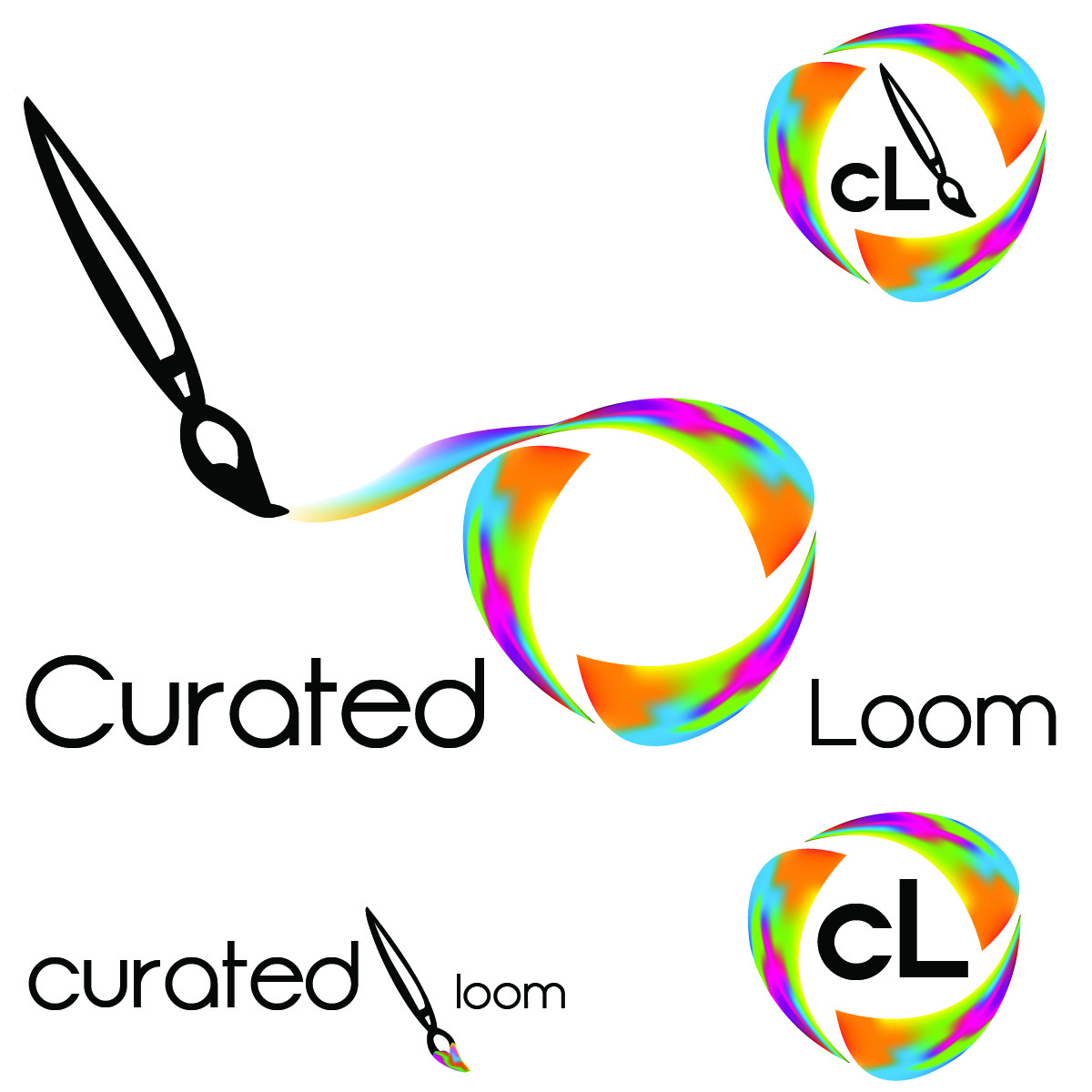 Logo Design by Brent for the Curated Loom | Design #2280531