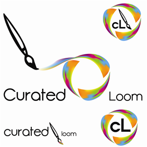 Logo Design by Brent for the Curated Loom | Design: #2280531