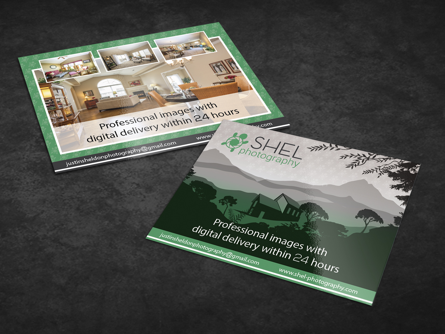 Diseño de Postal por Achiver para Shel Photography | Diseño #10250395