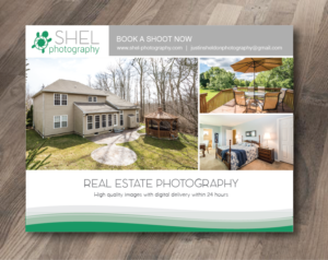 Postcard Design by alex989 for Shel Photography | Design: #10224260