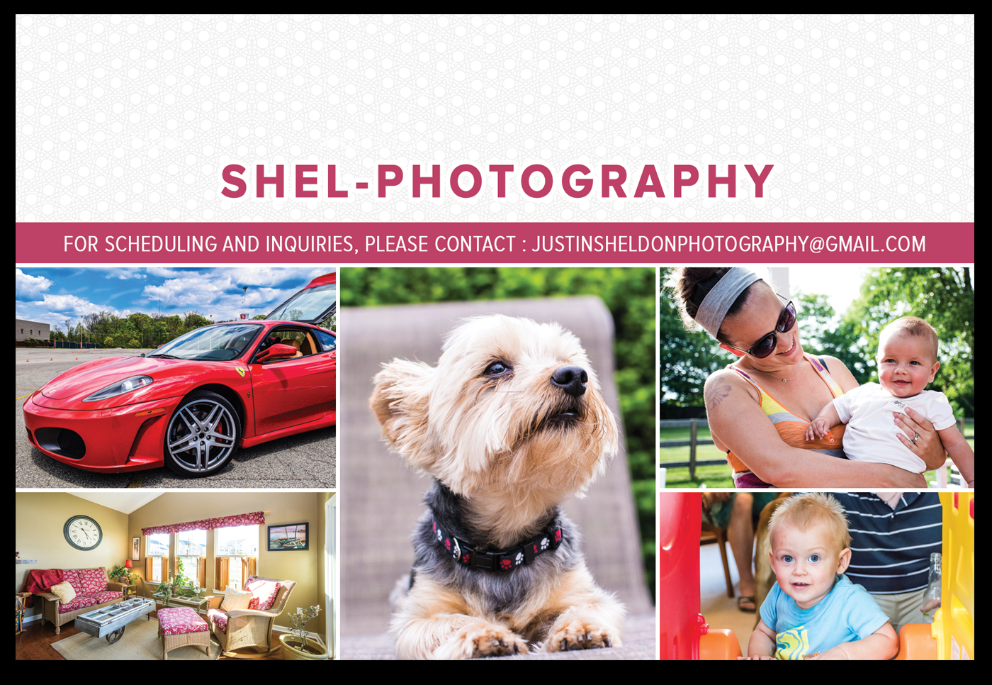 Postcard Design by Best Design Hub for Shel Photography | Design #10223804
