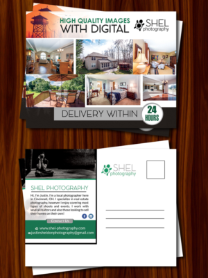 Postcard Design by debdesign for Shel Photography | Design: #10223337