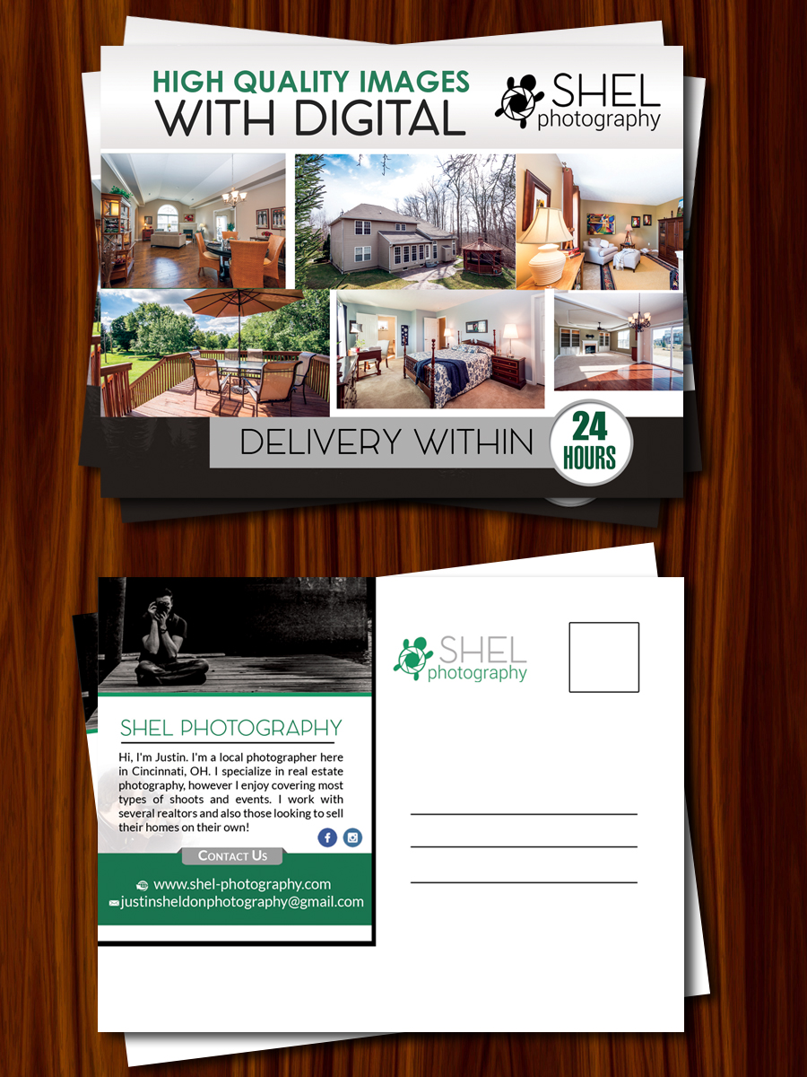 Postcard Design by debdesign for Shel Photography | Design #10243663