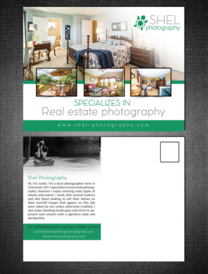 Postcard Design by creative.bugs for Shel Photography | Design: #10225576