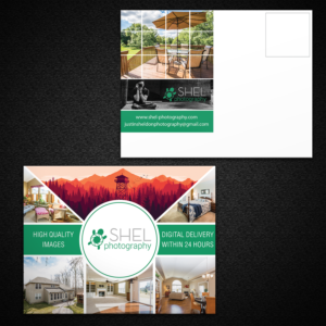 Postcard Design by Mon01 for Shel Photography | Design: #10221863