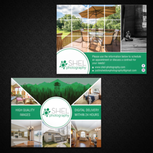 Postcard Design by Mon01 for Shel Photography | Design: #10232135