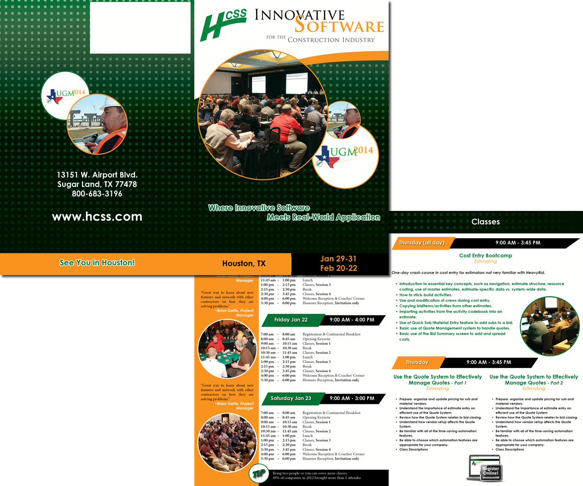 Brochure Design by Kings Bishop Design for HCSS | Design #2200400