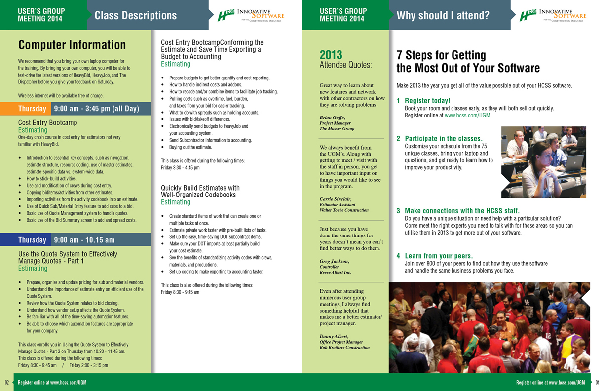 Brochure Design by ADEX for HCSS | Design #2208245