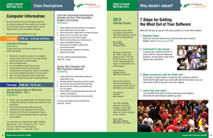 Brochure Design by ADEX for HCSS | Design: #2208245