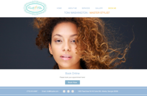 Bridal Beauty Expert 5 page Website | Web Design by Jackie Morrison