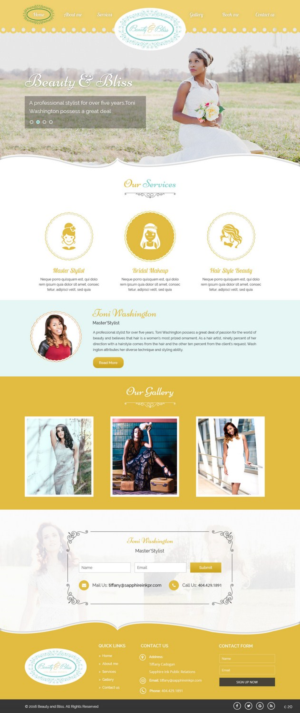 Web Design par pb pour ce projet | Design : #10247894
