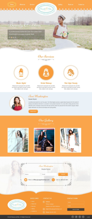 Web Design par pb pour ce projet | Design : #10247905