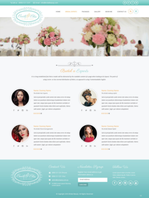 Web Design par pb pour ce projet | Design : #10411365