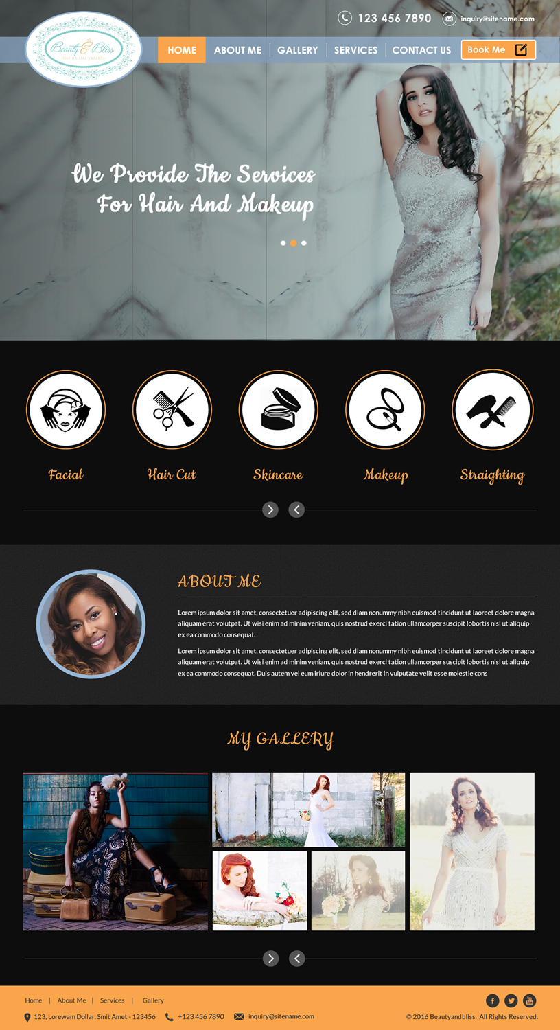 Web Design by Sbss for this project | Design #10267290