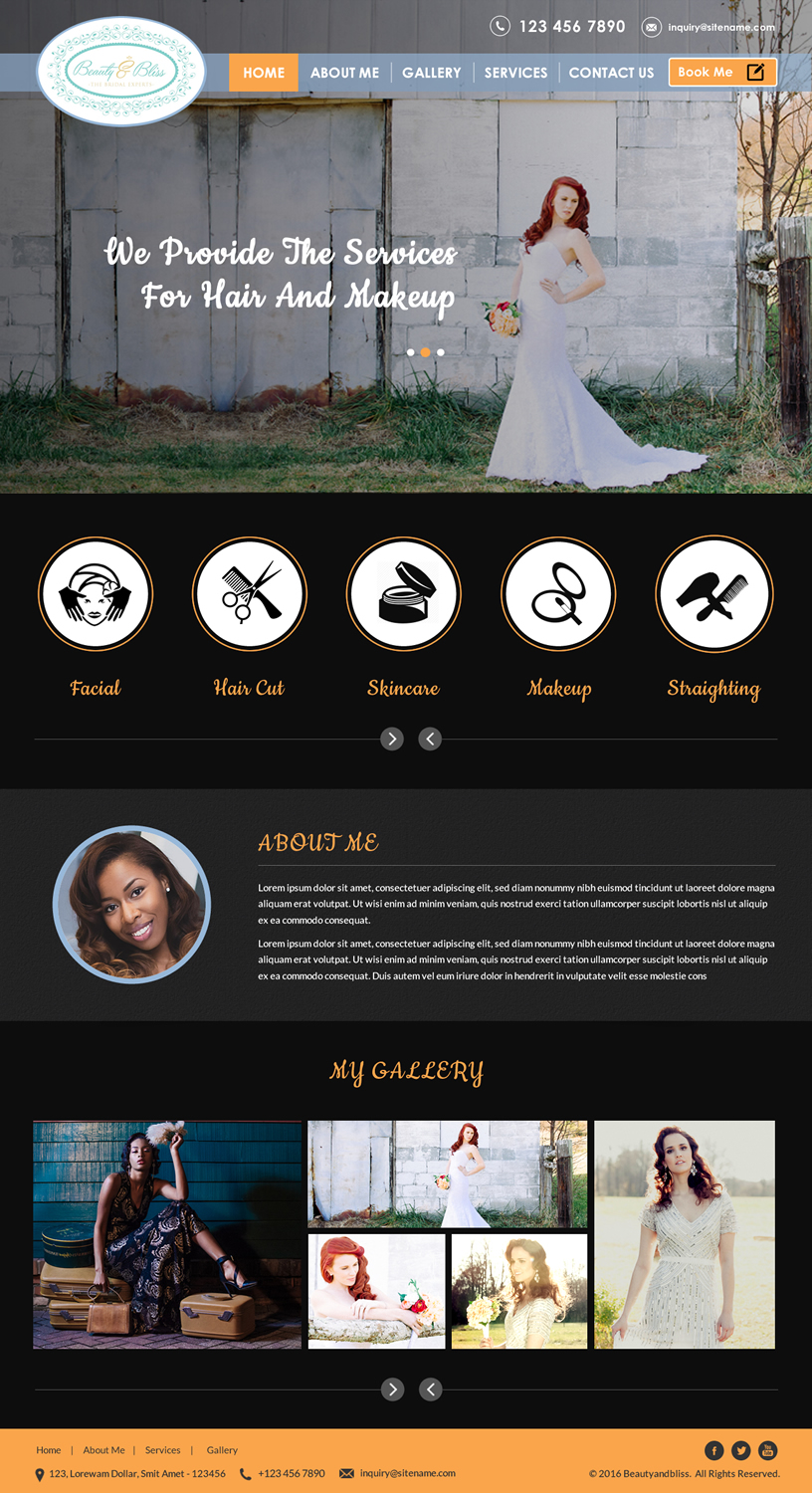 Web Design by Sbss for this project | Design #10267293
