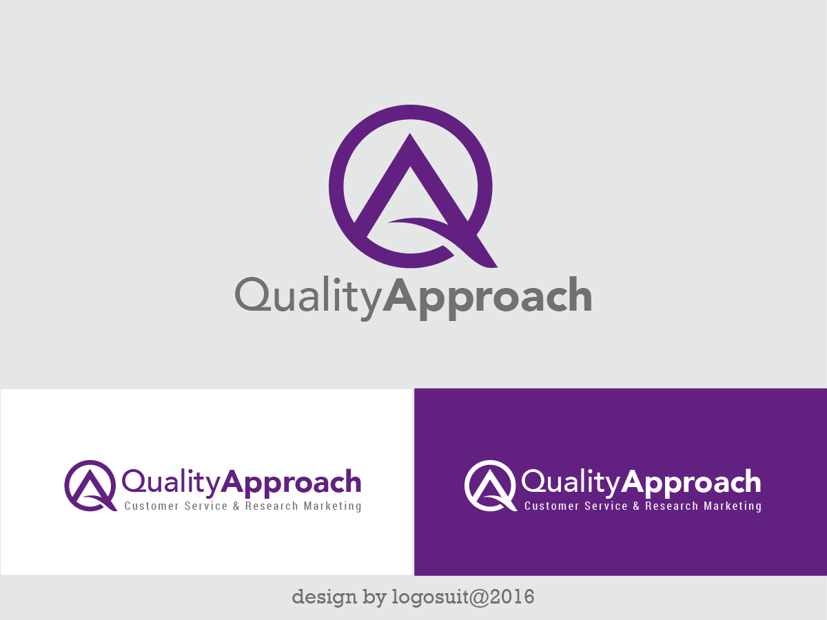 Logo Design by snowymasterdesigns for Quality Approach | Design #10225290