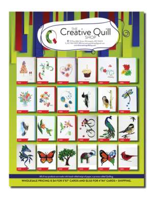 Diseño de Flyer por Kelalo para The Creative Quill Shop | Diseño: #10213080