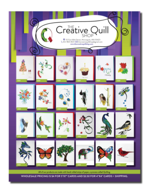Diseño de Flyer por Kelalo para The Creative Quill Shop | Diseño: #10213085