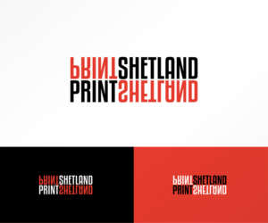 Print Shetland | Logo Design by mrSergio