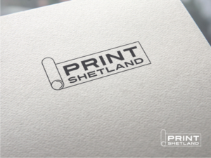 Print Shetland | Logo Design by Atvento Graphics