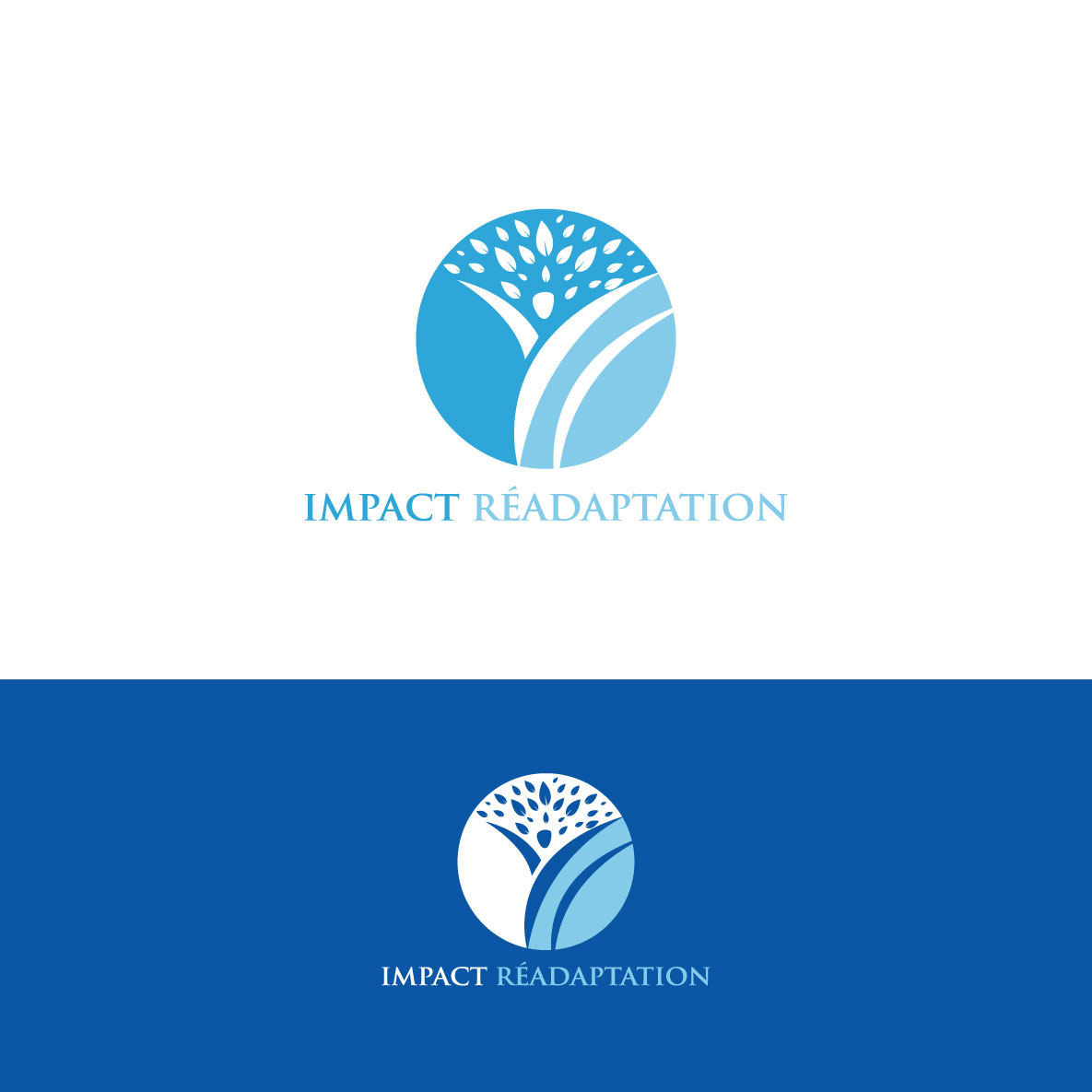 Logo-Design von creative.bugs für Impact Réadaptation | Design #10211650
