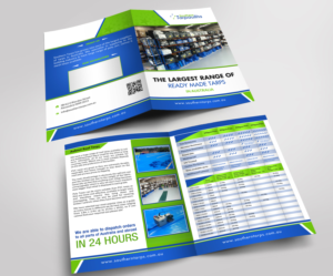 Diseño de Brochure por debdesign para Austwide Tarps PTY LTD | Diseño: #10261814