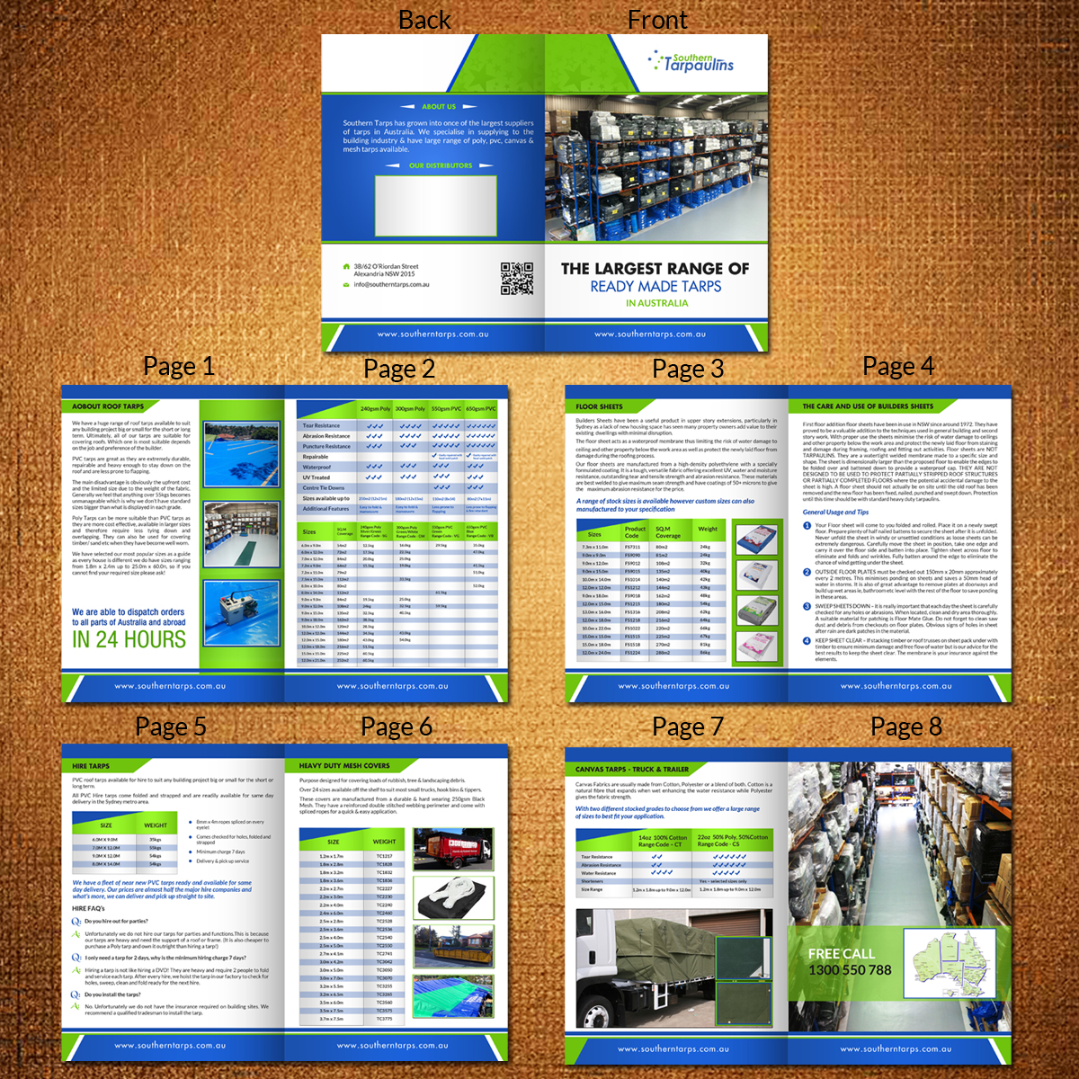 Brochure Design by debdesign for Austwide Tarps PTY LTD | Design #10276162