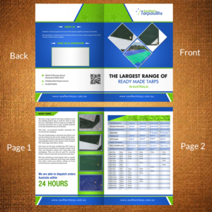 Diseño de Brochure por debdesign para Austwide Tarps PTY LTD | Diseño: #10507212