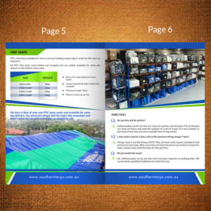 Diseño de Brochure por debdesign para Austwide Tarps PTY LTD | Diseño: #10507214