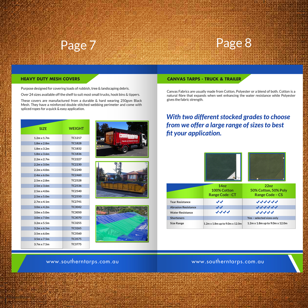 Brochure Design by debdesign for Austwide Tarps PTY LTD | Design #10507215