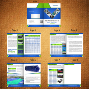 Diseño de Brochure por debdesign para Austwide Tarps PTY LTD | Diseño: #10577558