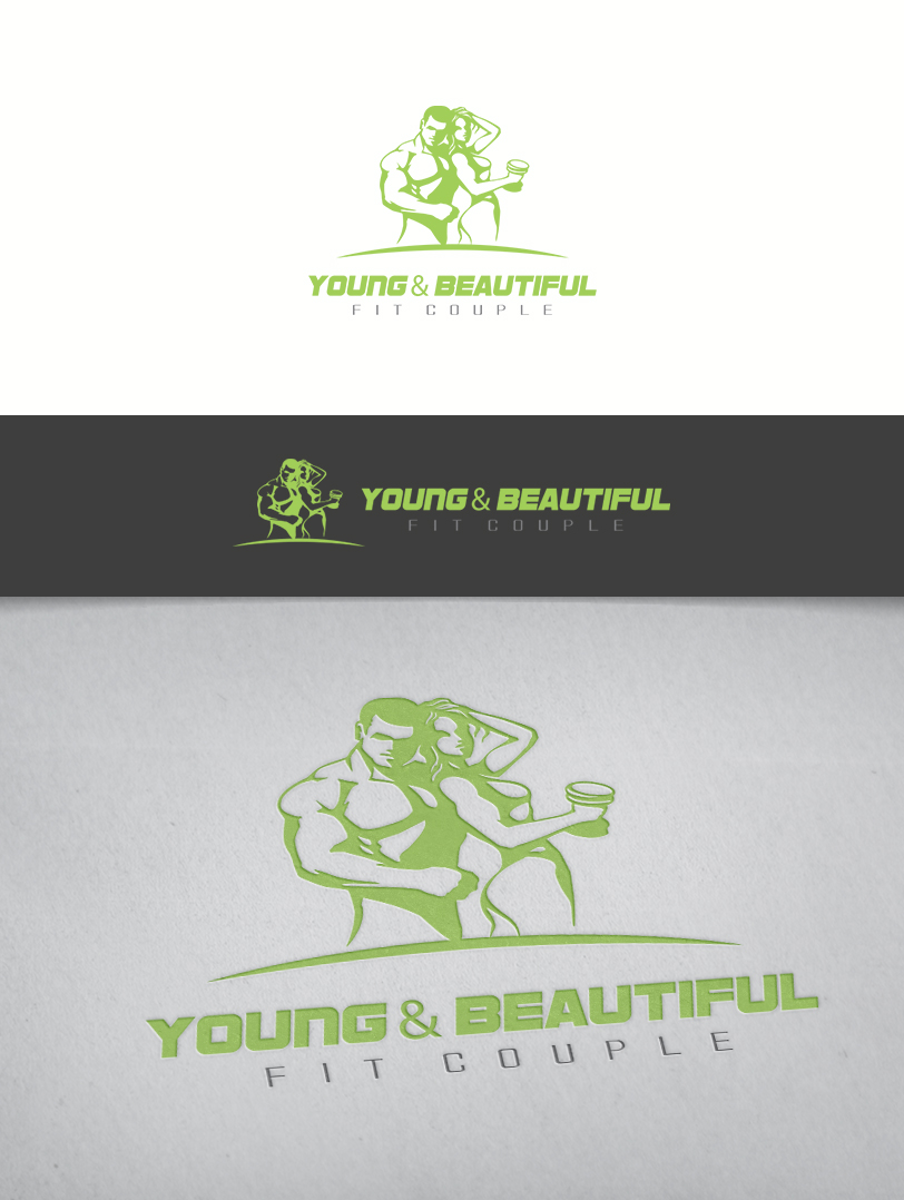 Diseño de Logo por voltart para YandBFitCouple | Diseño #10315902