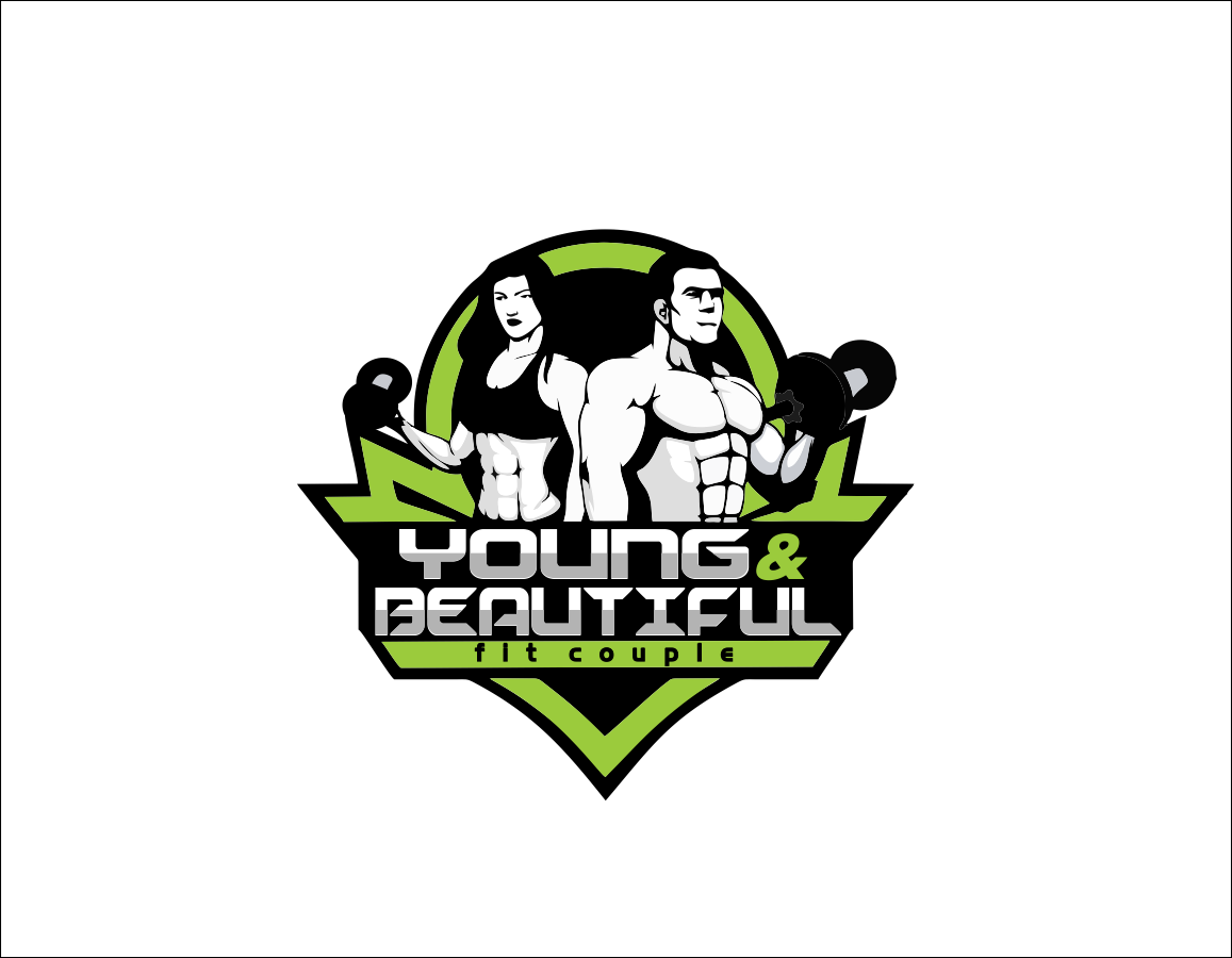 Logo Design by vesnusca for YandBFitCouple | Design #10257744
