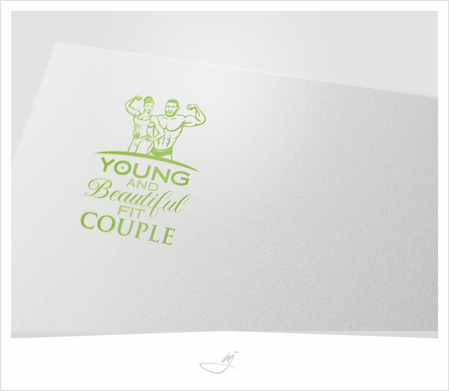 Design de Logo par Mimi &amp; Max pour YandBFitCouple | Design #10279433