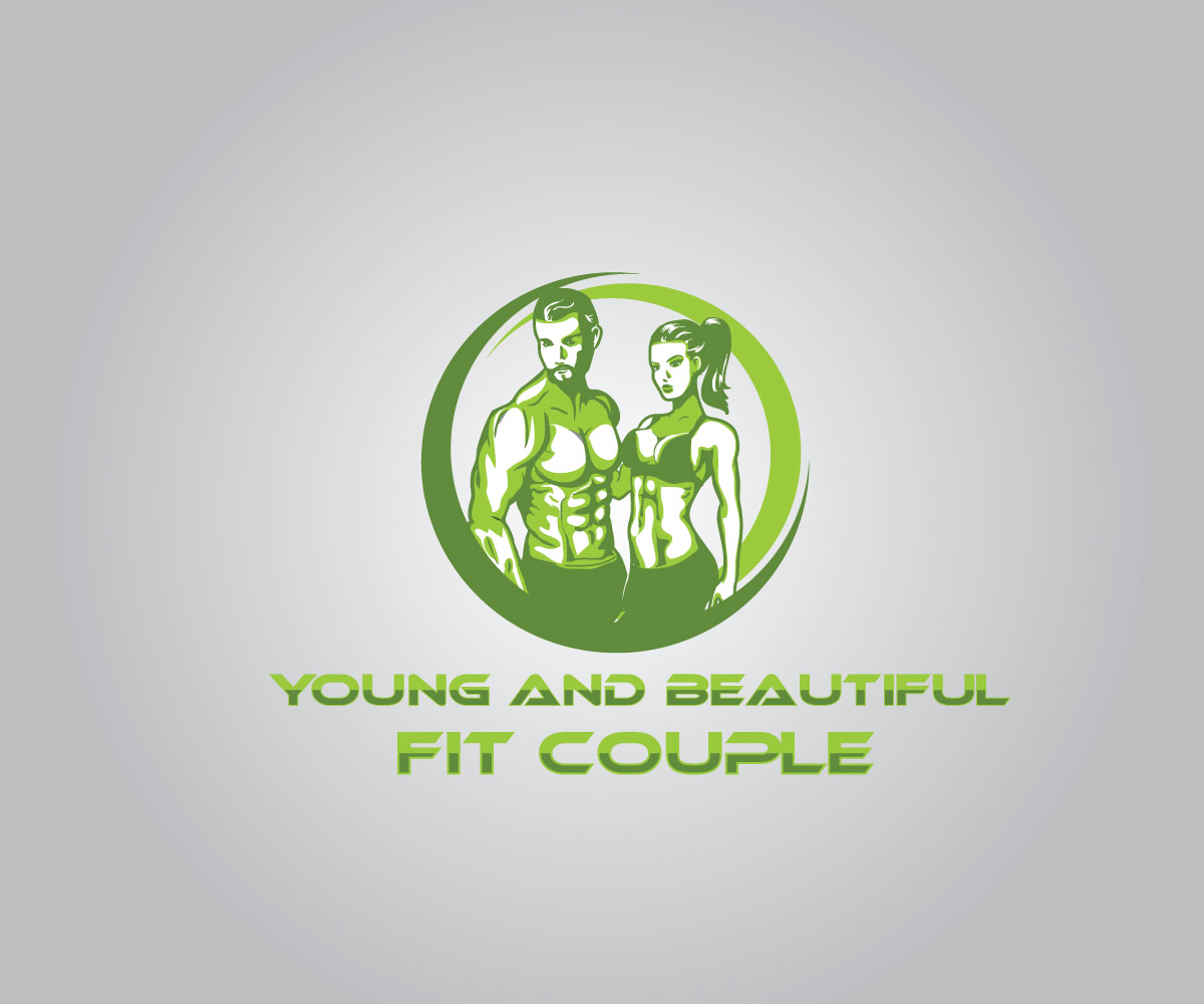 Diseño de Logo por ackocar para YandBFitCouple | Diseño #10315707