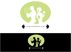Logo Design by azisryangandara for YandBFitCouple | Design #10221656