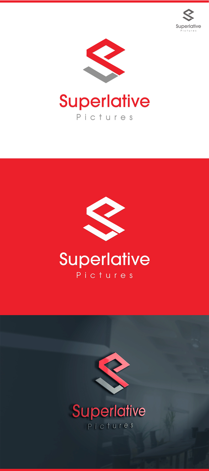 Logo Design by Cut N Cue Media Solutions for Superlative Pictures | Design #10548184