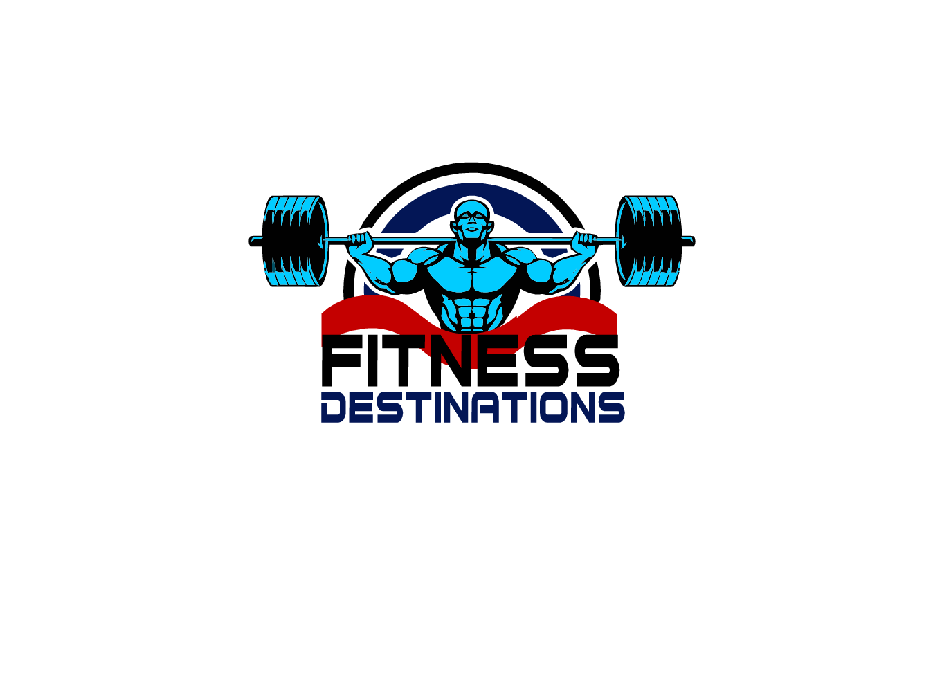Logo Design by k.karina10 for Fitness Destinations | Design #10270599