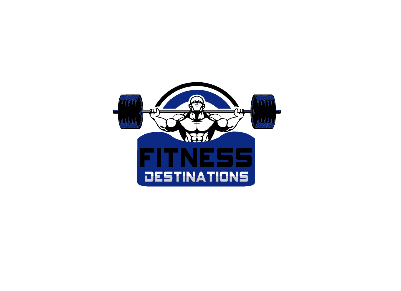 Logo Design by k.karina10 for Fitness Destinations | Design #10270914