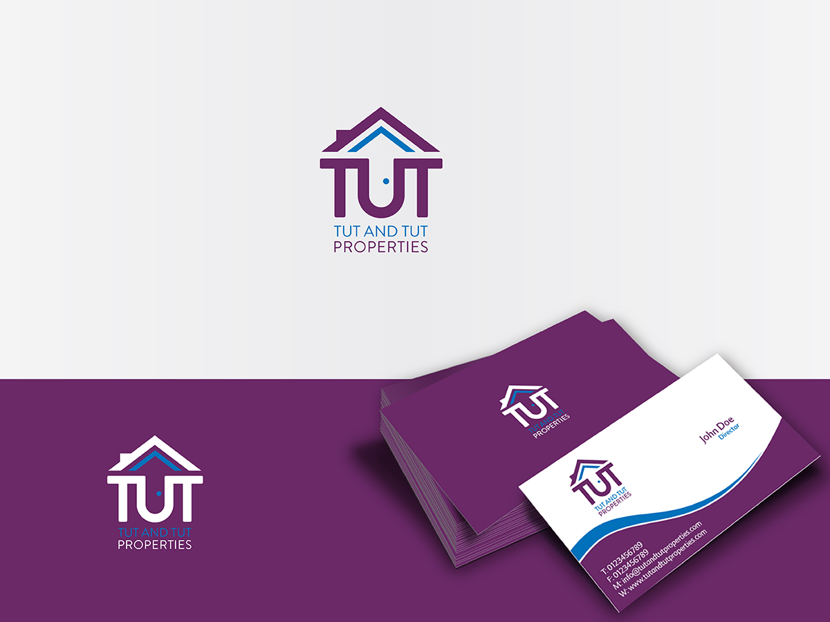 Logo Design by bambastudio for Tut and Tut Properties | Design #2201084