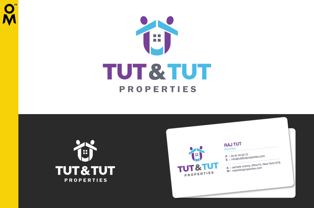 Logo Design by Omee for Tut and Tut Properties | Design #2200737