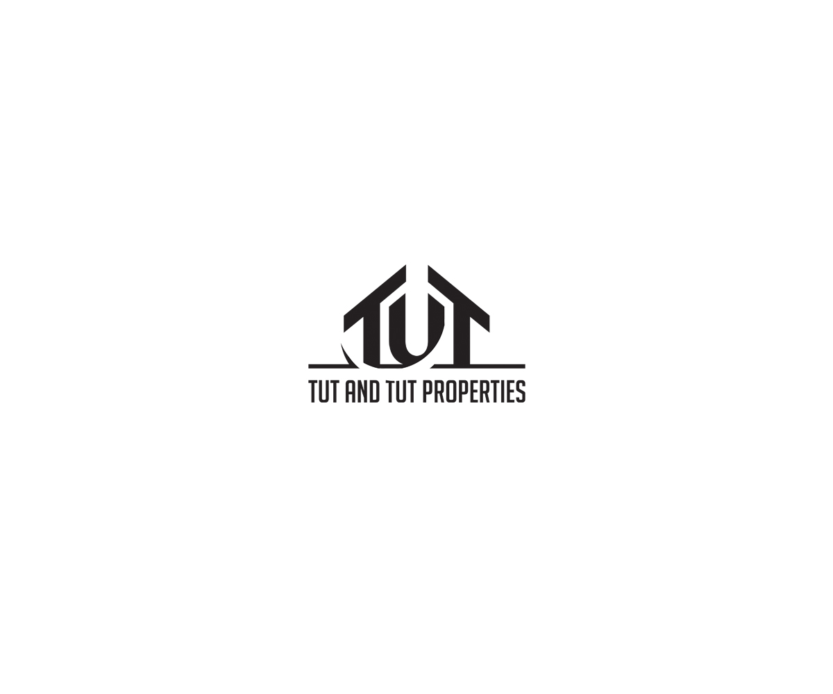 Logo-Design von Inharmony für Tut and Tut Properties | Design #2167027