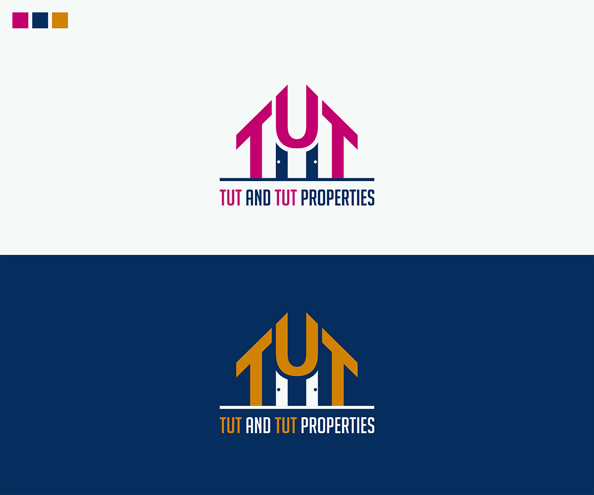 Logo-Design von Inharmony für Tut and Tut Properties | Design #2169129