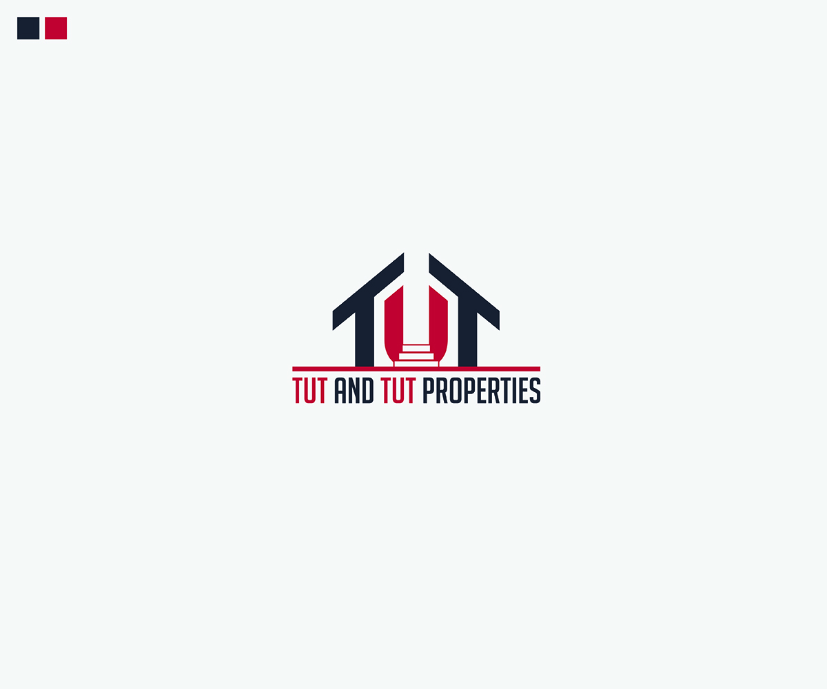 Logo-Design von Inharmony für Tut and Tut Properties | Design #2169238