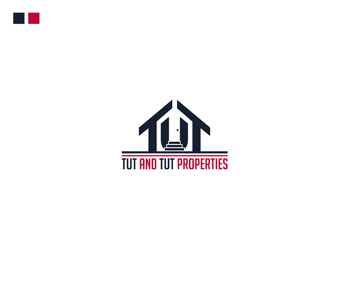 Logo-Design von Inharmony für Tut and Tut Properties | Design #2184090