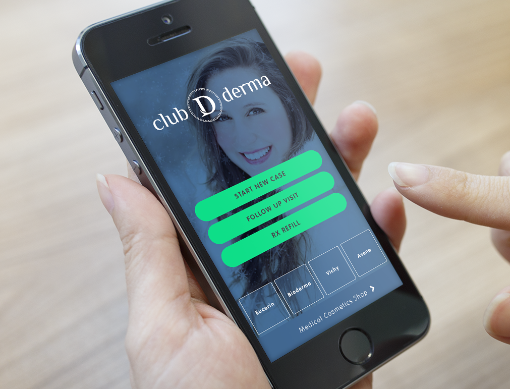 App Design by Darbara Singh for Club Derma | Design #10296270